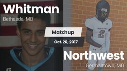 Matchup: Whitman  vs. Northwest  2017