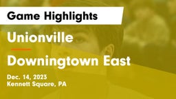 Unionville  vs Downingtown East  Game Highlights - Dec. 14, 2023