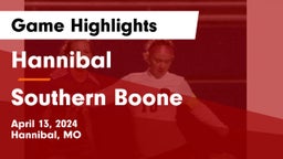 Hannibal  vs Southern Boone  Game Highlights - April 13, 2024