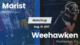 Matchup: Marist  vs. Weehawken  2017