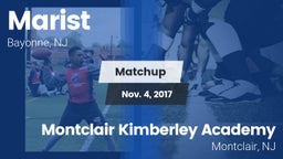 Matchup: Marist  vs. Montclair Kimberley Academy 2017