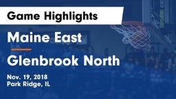 Maine East  vs Glenbrook North  Game Highlights - Nov. 19, 2018