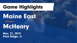 Maine East  vs McHenry  Game Highlights - Nov. 21, 2019