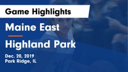 Maine East  vs Highland Park Game Highlights - Dec. 20, 2019