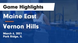 Maine East  vs Vernon Hills  Game Highlights - March 6, 2021