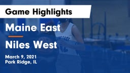 Maine East  vs Niles West  Game Highlights - March 9, 2021