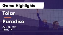 Tolar  vs Paradise  Game Highlights - Oct. 29, 2019