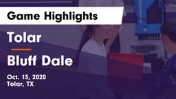 Tolar  vs Bluff Dale Game Highlights - Oct. 13, 2020