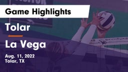 Tolar  vs La Vega  Game Highlights - Aug. 11, 2022