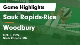 Sauk Rapids-Rice  vs Woodbury  Game Highlights - Oct. 8, 2022