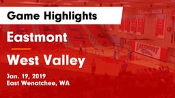 Eastmont  vs West Valley Game Highlights - Jan. 19, 2019