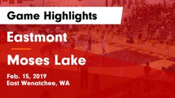 Eastmont  vs Moses Lake  Game Highlights - Feb. 15, 2019