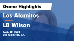 Los Alamitos  vs LB Wilson Game Highlights - Aug. 18, 2021