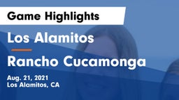 Los Alamitos  vs Rancho Cucamonga Game Highlights - Aug. 21, 2021