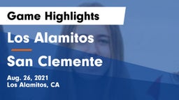 Los Alamitos  vs San Clemente  Game Highlights - Aug. 26, 2021