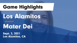 Los Alamitos  vs Mater Dei Game Highlights - Sept. 2, 2021