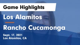 Los Alamitos  vs Rancho Cucamonga  Game Highlights - Sept. 17, 2021