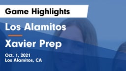 Los Alamitos  vs Xavier Prep Game Highlights - Oct. 1, 2021