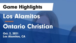 Los Alamitos  vs Ontario Christian  Game Highlights - Oct. 2, 2021