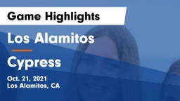 Los Alamitos  vs Cypress Game Highlights - Oct. 21, 2021