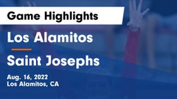 Los Alamitos  vs Saint Josephs Game Highlights - Aug. 16, 2022