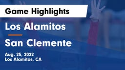 Los Alamitos  vs San Clemente  Game Highlights - Aug. 25, 2022