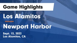 Los Alamitos  vs Newport Harbor Game Highlights - Sept. 13, 2022