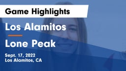 Los Alamitos  vs Lone Peak Game Highlights - Sept. 17, 2022