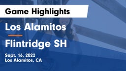 Los Alamitos  vs Flintridge SH Game Highlights - Sept. 16, 2022