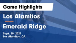 Los Alamitos  vs Emerald Ridge Game Highlights - Sept. 30, 2022