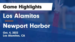 Los Alamitos  vs Newport Harbor  Game Highlights - Oct. 4, 2022