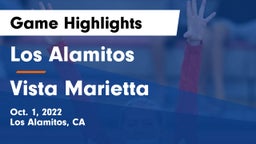 Los Alamitos  vs Vista Marietta  Game Highlights - Oct. 1, 2022