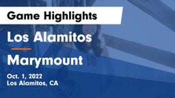 Los Alamitos  vs Marymount  Game Highlights - Oct. 1, 2022