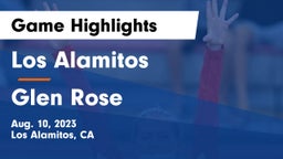 Los Alamitos  vs Glen Rose  Game Highlights - Aug. 10, 2023