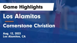 Los Alamitos  vs Cornerstone Christian  Game Highlights - Aug. 12, 2023