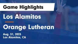 Los Alamitos  vs Orange Lutheran  Game Highlights - Aug. 31, 2023