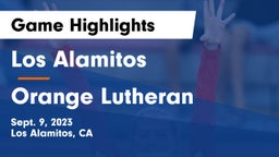 Los Alamitos  vs Orange Lutheran  Game Highlights - Sept. 9, 2023