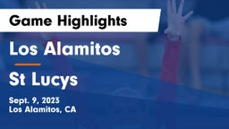 Los Alamitos  vs St Lucys Game Highlights - Sept. 9, 2023