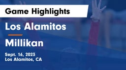 Los Alamitos  vs Millikan Game Highlights - Sept. 16, 2023