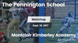 Matchup: Pennington vs. Montclair Kimberley Academy 2017