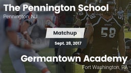 Matchup: Pennington vs. Germantown Academy 2017