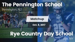 Matchup: Pennington vs. Rye Country Day School 2017