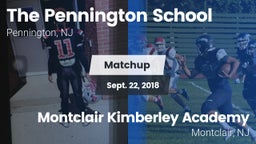Matchup: Pennington vs. Montclair Kimberley Academy 2018