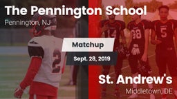 Matchup: Pennington vs. St. Andrew's  2019