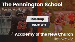 Matchup: Pennington vs. Academy of the New Church  2019