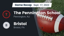 Recap: The Pennington School vs. Bristol  2022