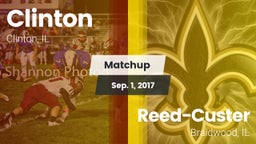 Matchup: Clinton  vs. Reed-Custer  2017