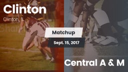 Matchup: Clinton  vs. Central A & M 2017