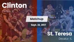 Matchup: Clinton  vs. St. Teresa  2017