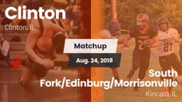Matchup: Clinton  vs. South Fork/Edinburg/Morrisonville  2018